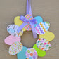 Egg Hunt Chic Easter Egg Wreath craft kit for kids