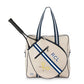 "Hand Painted Hamptons" 🎾 Tour Tennis Bag Navy by Ame & Lulu