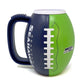 “Game Day Sips” 🏈☕ Seattle Seahawks Football Mug