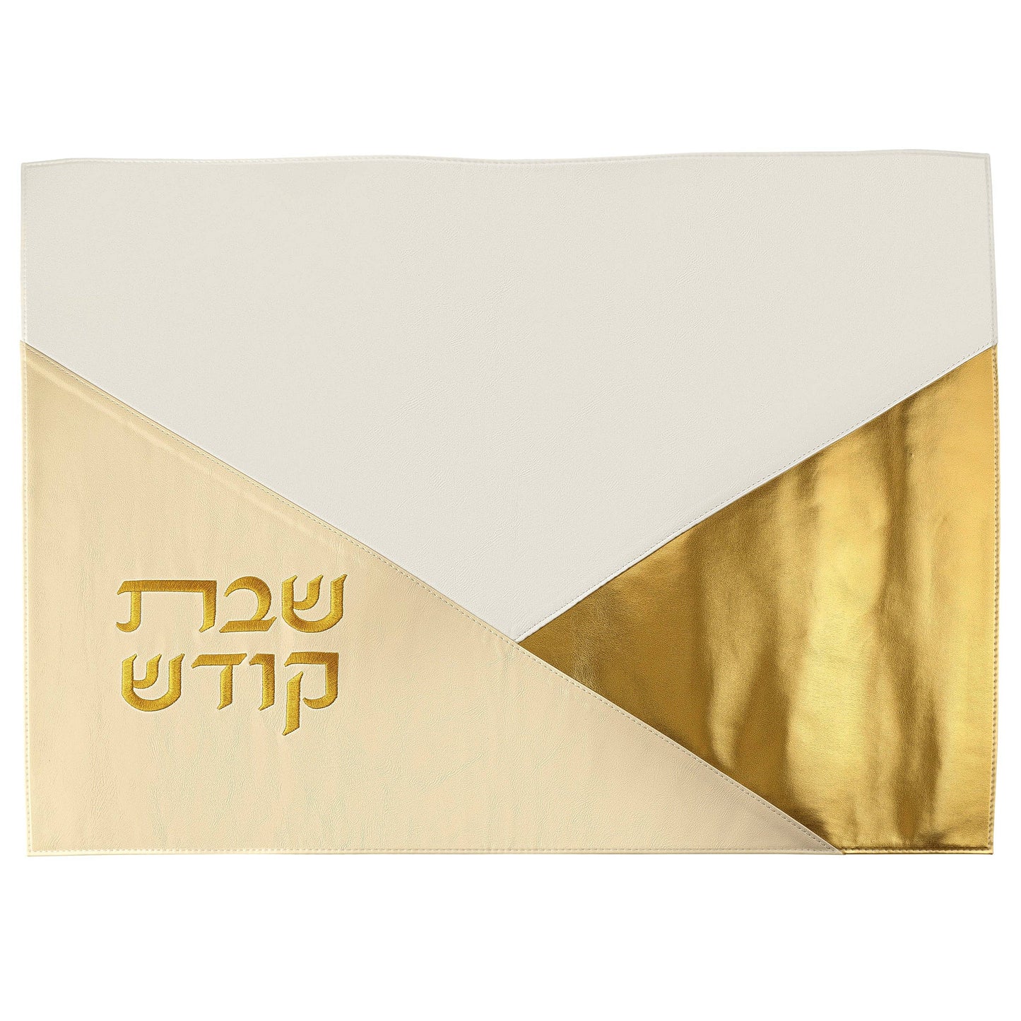 Challah Cover - White, Silver and Gold