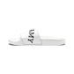 Youth Personalized Slide Sandals — Custom Name Removable Strap