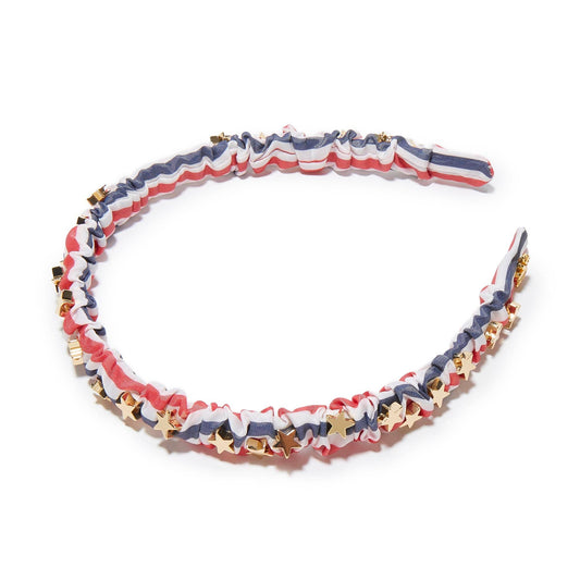 “Stars Stripes and Sparkle” ❤️🤍💙 Patriotic Headband by Lele Sadoughi