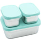 "Packed with Purpose" 🍱 Stainless Steel Bento Box Lunch Set with Silicone Lids by WeeSprout