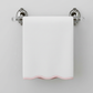 "Wrapped in Lotus" 🛁 Pink Piping Bath Sheet Set (2-Piece) by Lotus Linen