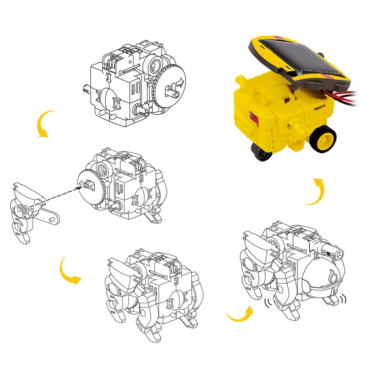 Hands-on mechanical and engineering learning toy
