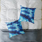 Blue Tie Dye Square Poly Canvas Pillow with a playful design, perfect for adding a pop of color to any room. Ideal for lounging or snuggling, this eye-catching pillow enhances your home decor while reflecting your unique style.