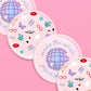 “It’s Me Hi” era-themed paper plates set