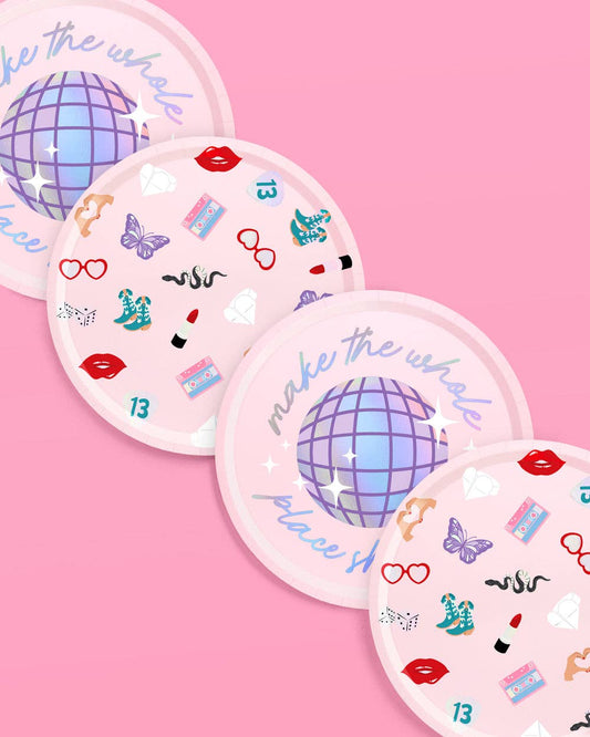 “It’s Me Hi” era-themed paper plates set