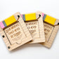 “Your Influence Could Never be Replaced” ✏️ Pencil Sticky Note Holder by Goldie Letter Company