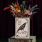 Edgar Allen Poe The Raven ceramic decorative book vase