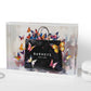 Modern Crystal Resin Paperweight – Iconic Barney’s NYC Design 