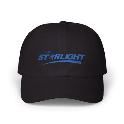 Camp Starlight Embroidered Dad Cap – Vintage Blue Logo Baseball Hat