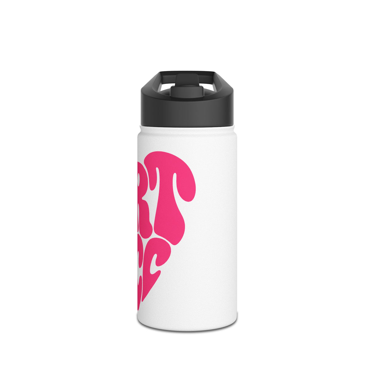 “Full Heart” 💙 Warped Heart Type WRT ECC Kids Water Bottle by CGO