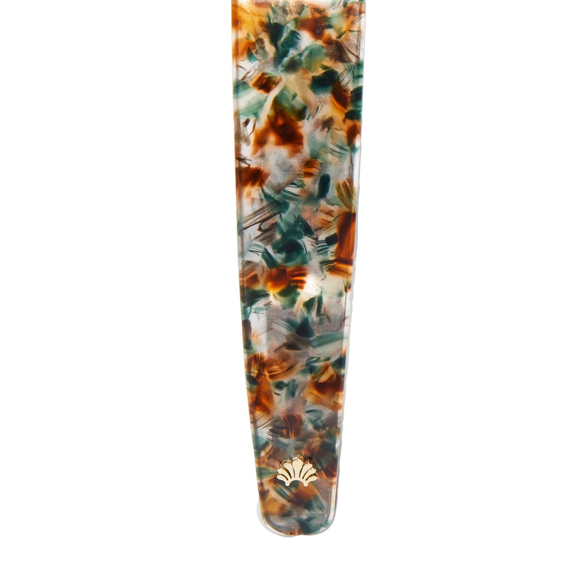 Stylish flat headband for women in hazel tones