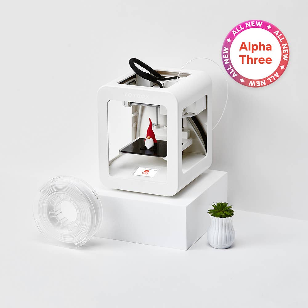 “Print-a-Toy Magic” 🧠✨ Toybox Alpha Three Kids 3D Printer Bundle