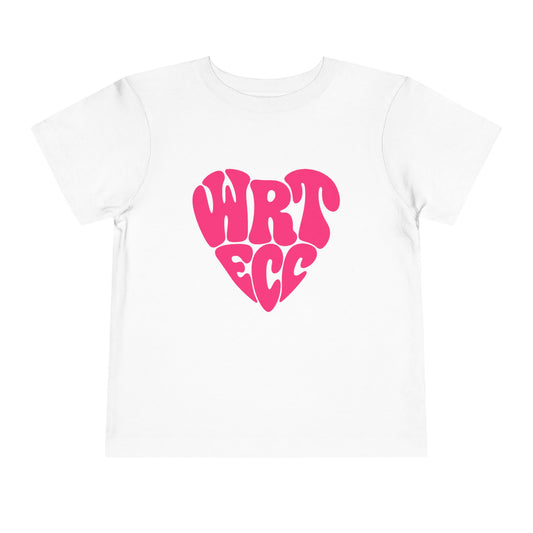 “Full Heart” 💙 Warped Heart Type WRT ECC Toddler Spirit Tee by CGO