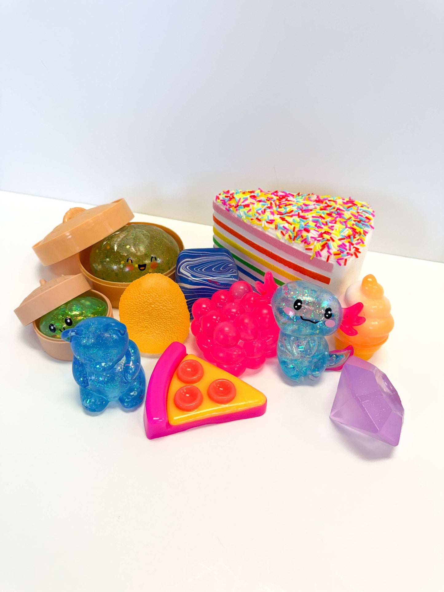 “Bear Hug” 🐻 Glitter Gummy Bear Squishy Toy by Hart and Hollow