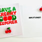 “Have A Cherry Good Summer!” 🍒 News from Home W/LED Cherry Shoe Charm