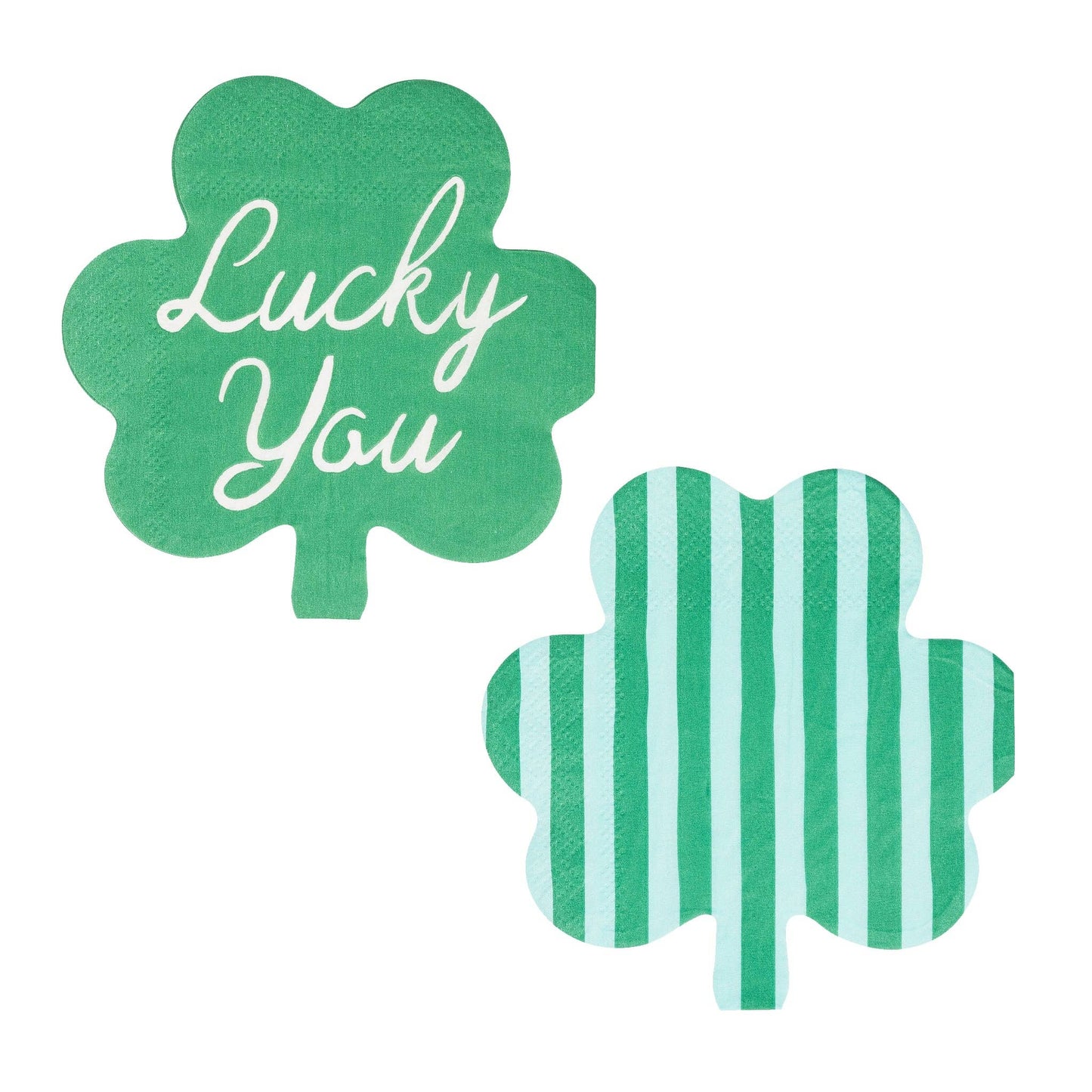“Lucky You” ☘️ Shamrock Party Napkins by My Mind’s Eye