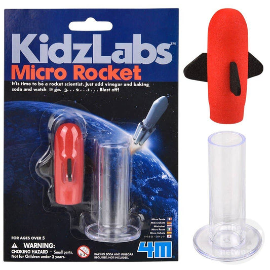KidzLabs Micro Rocket for hands-on STEM fun