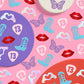 Mixed foil confetti with butterflies and cowgirl boots