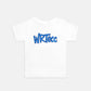 WRT ECC Playground Pop Tee white with blue script