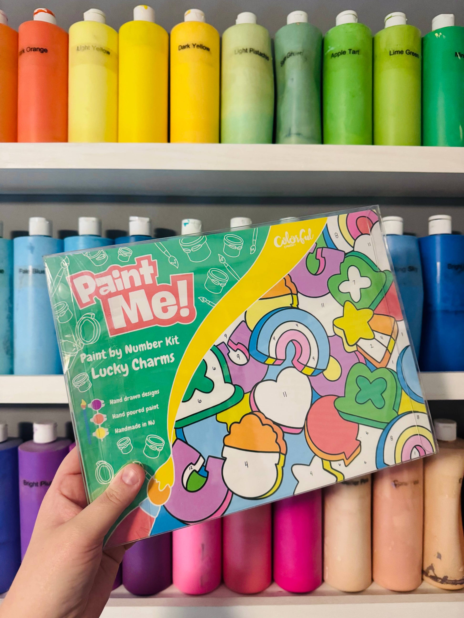 St. Patrick’s Day paint by number kit