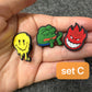"Fit Check" 👜 Fashion-Theme Croc Charm Set (10-Pack) by JuliesDecal