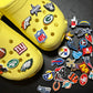 Waterproof Patriots charm for Crocs shoes
