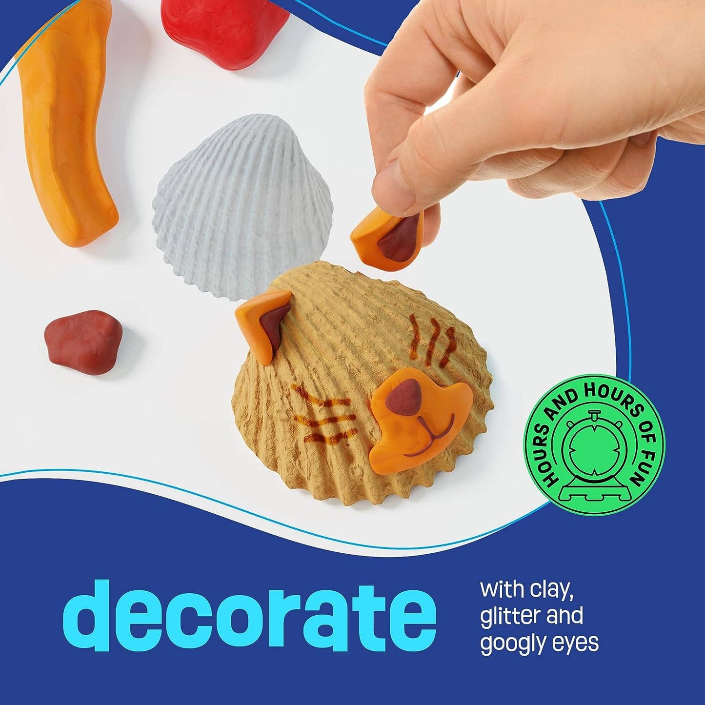 "Shore Things" 🐚 Seashell Painting Kit by Dan&Darci