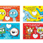 Kids Valentine exchange cards with envelopes