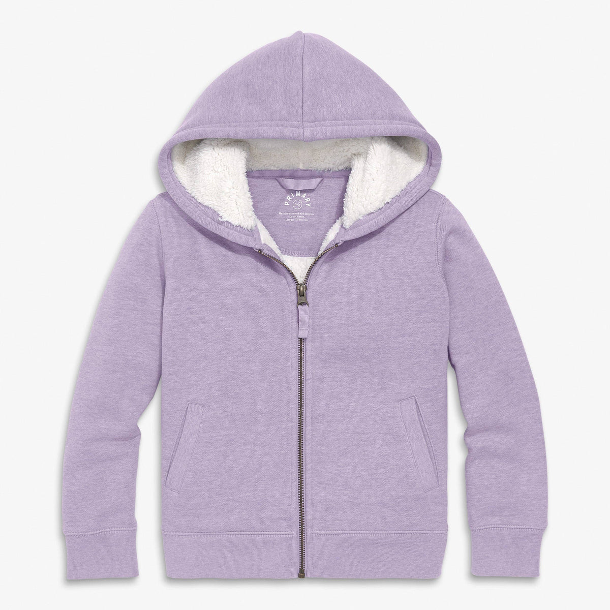 "Teddy Hugs" 🧸 Kids Fleece-Lined Zip Hoodie by Primary