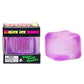 Purple ice cube with 'FEE DOH' branding next to its packaging on a white background