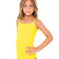 “Everyday Pop” ❤️ Red Girls Spaghetti Strap Layering Cami (One Size Girls Age 7-10) by Malibu Sugar