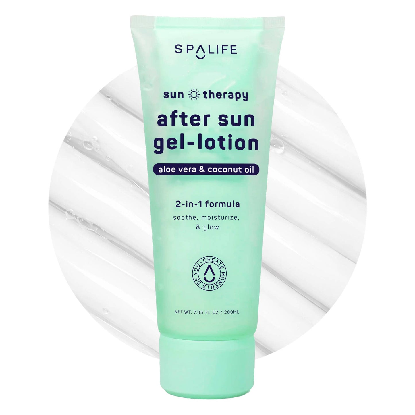 "After the Pool Party" 🌴 2-in-1 Aloe + Coconut After-Sun Gel-Lotion by My Spa Life