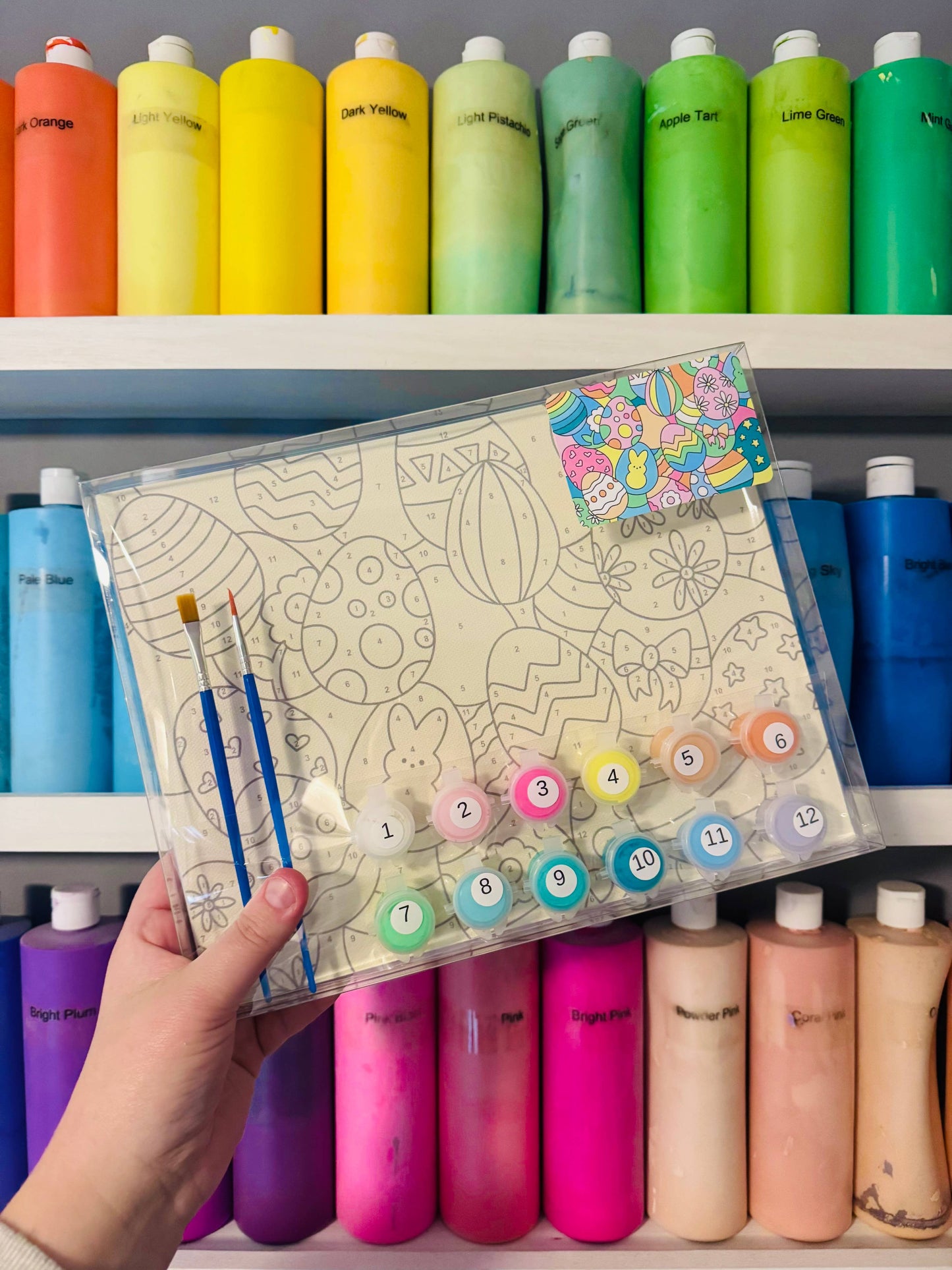 Non-toxic acrylic Easter craft kit for beginners