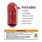 christmas yard decor inflatable santa mailbox 3ft