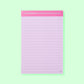 “Main Character Energy” ✨ Motivational Large List Pad by Taylor Elliott Designs
