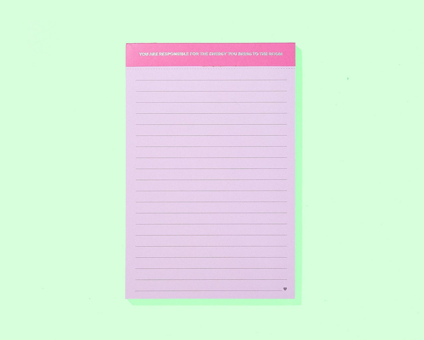 “Main Character Energy” ✨ Motivational Large List Pad by Taylor Elliott Designs
