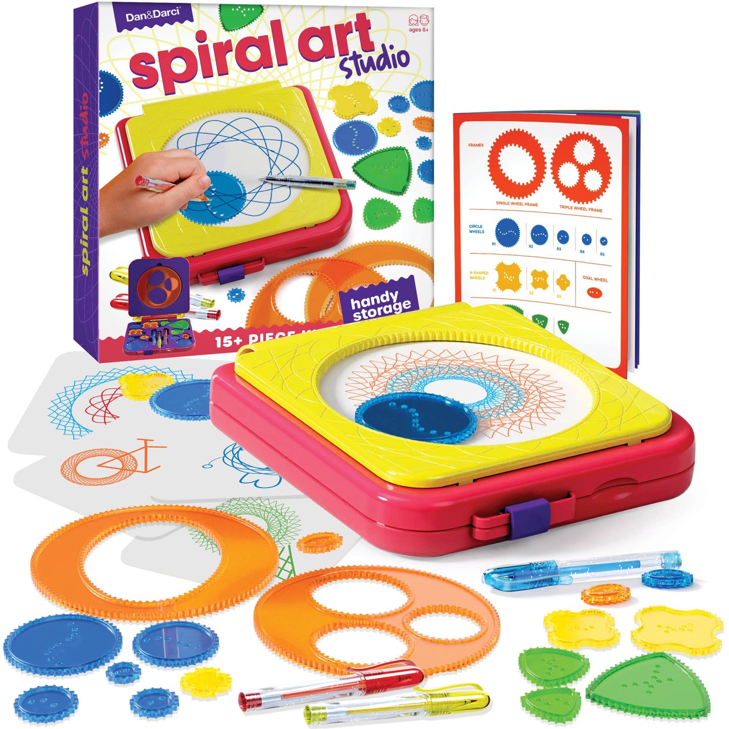 "Spinning Out" 🌀 Spiral Art Drawing Kit by Dan&Darci