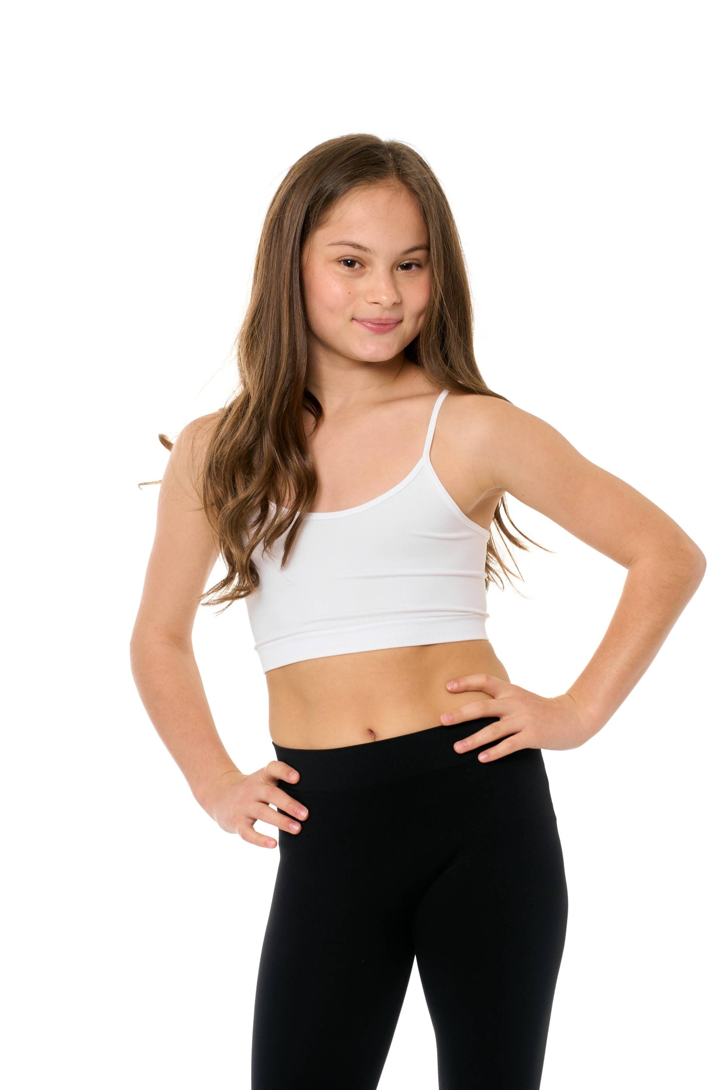 Smooth front bra cami for tweens