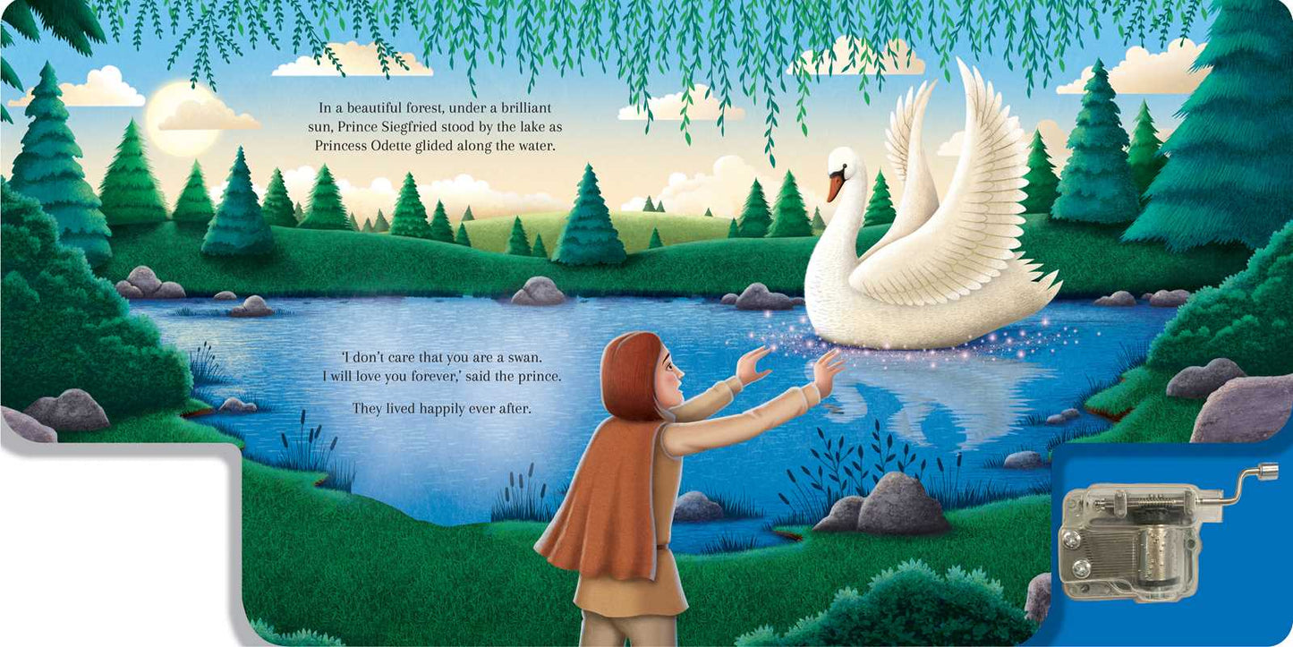 Swan Lake illustrated board book by James Newman Gray