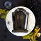 “Rest in Feast” 🪦 Tombstone Shaped Plates