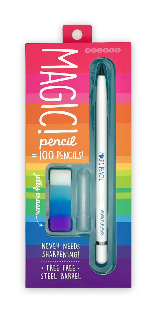 "The Last Pencil" ✏️ Never-Sharpen Graphite Pencil with Eraser by SNIFTY