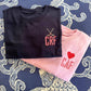 Kids initials sweater 2T-10, personalized motif pullover, navy or gray, comfy cotton-poly