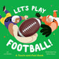 My First Football Book touch-and-feel cover