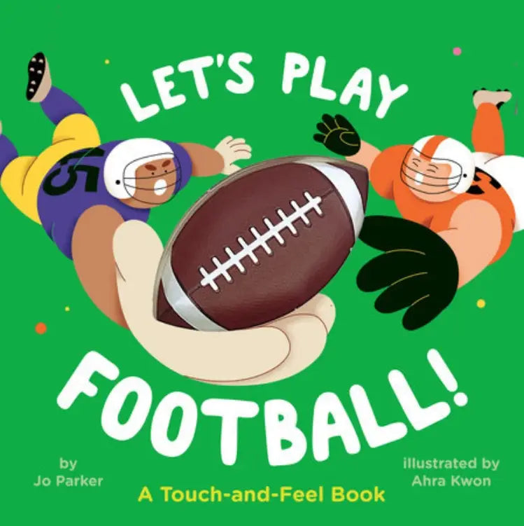 My First Football Book touch-and-feel cover