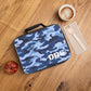 “Mess Hall” 🍱 Personalized Blue Camo Insulated Lunch Bag by CGO