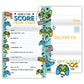 “Heres the Score” 🎮 Camp Game Controllers Fold N Seal by Roseannbeck Collections
