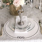 Leatherette Passover Placemats - Set of 4: Gold